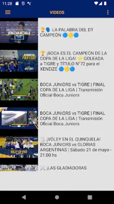 Boca Juniors android App screenshot 1